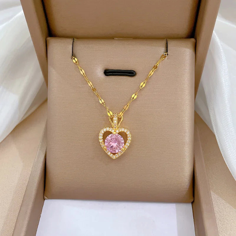 Trendy Heart Neckalace