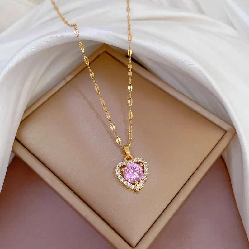 Trendy Heart Neckalace
