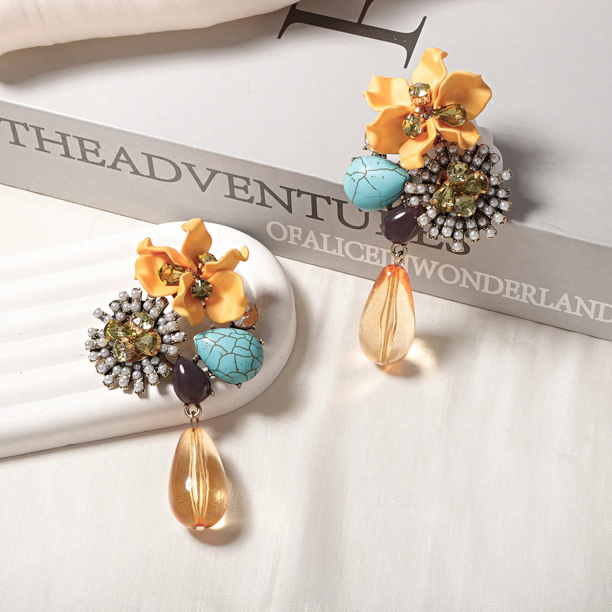 Drop Long Earrings
