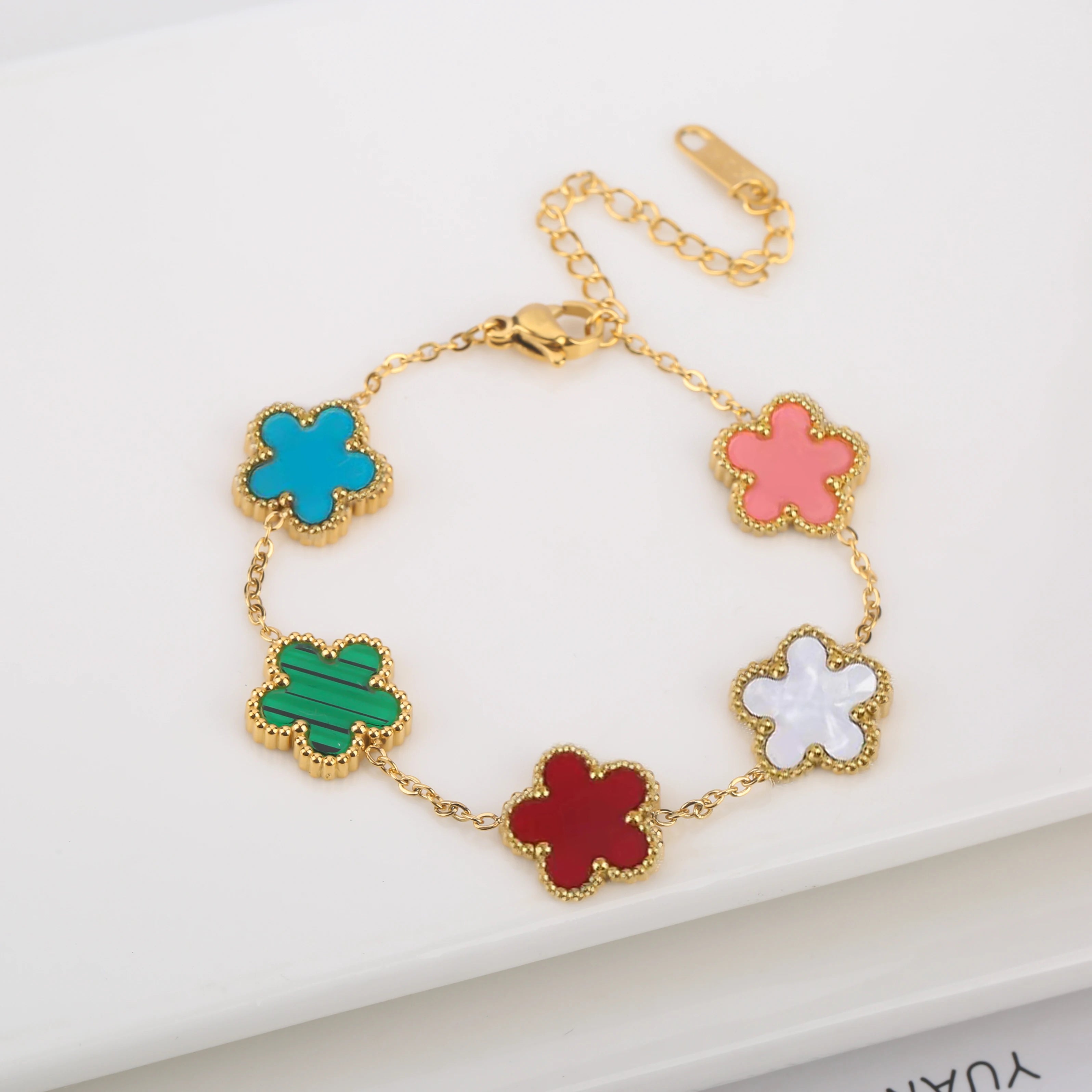 Leaf Flower Bracelets