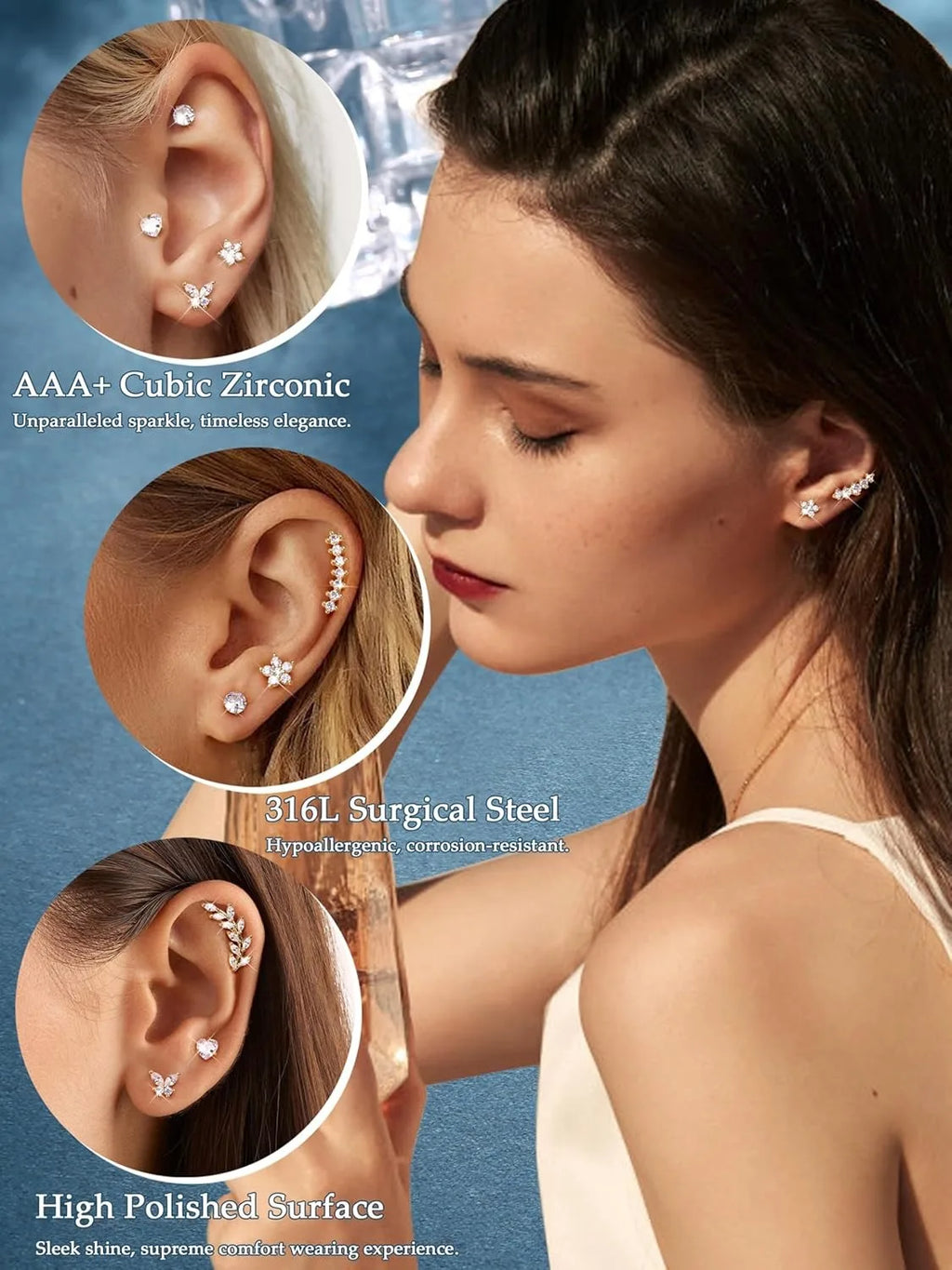 Studs Earrings