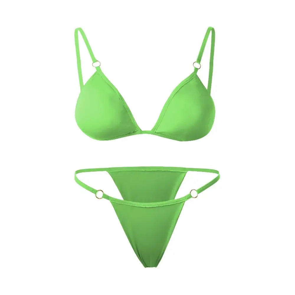 Buckle Split Swimwear