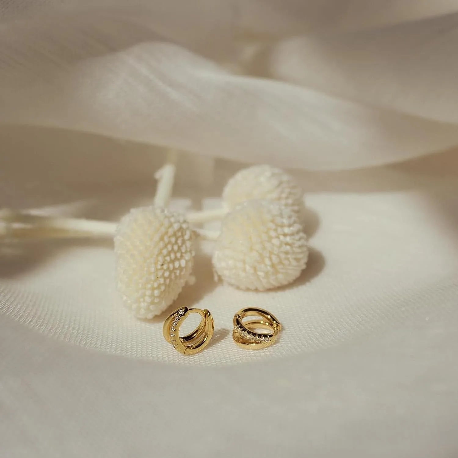 Gold Hoop Earrings