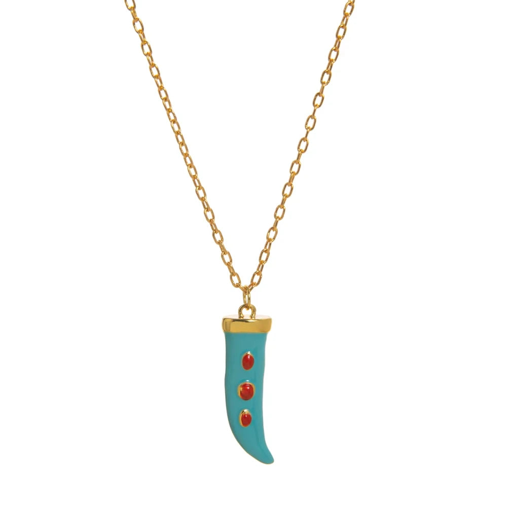 chili bead necklace