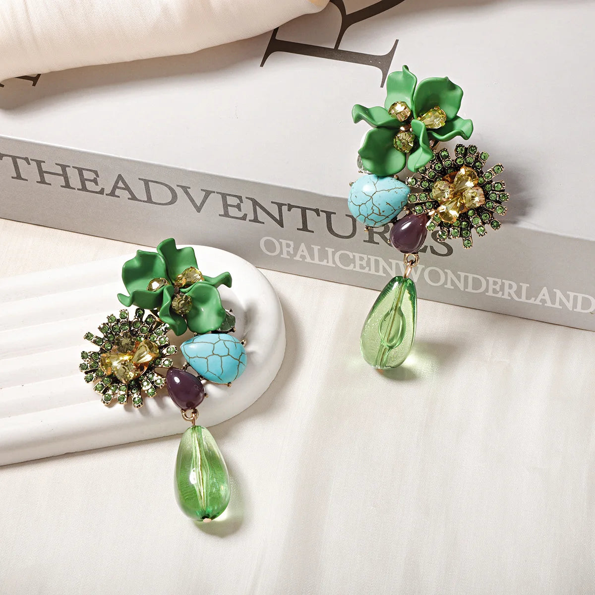 Drop Long Earrings