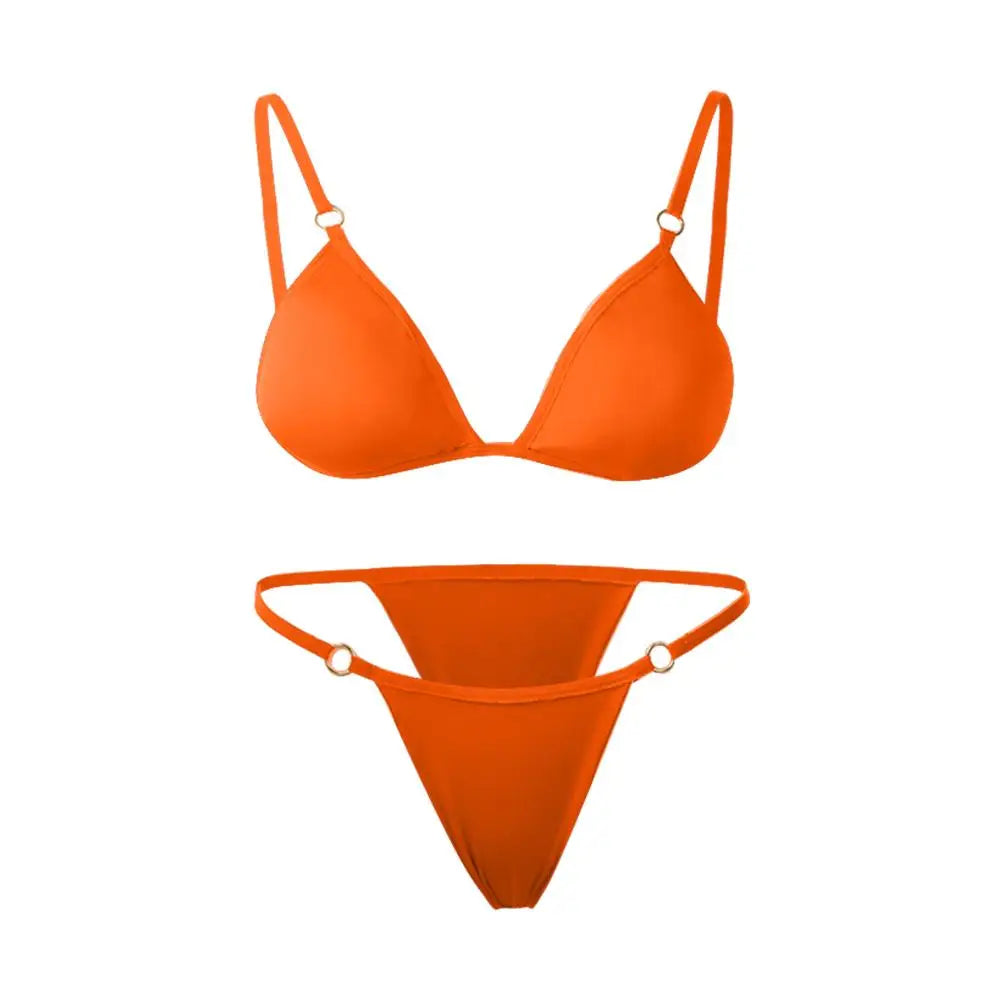 Buckle Split Swimwear