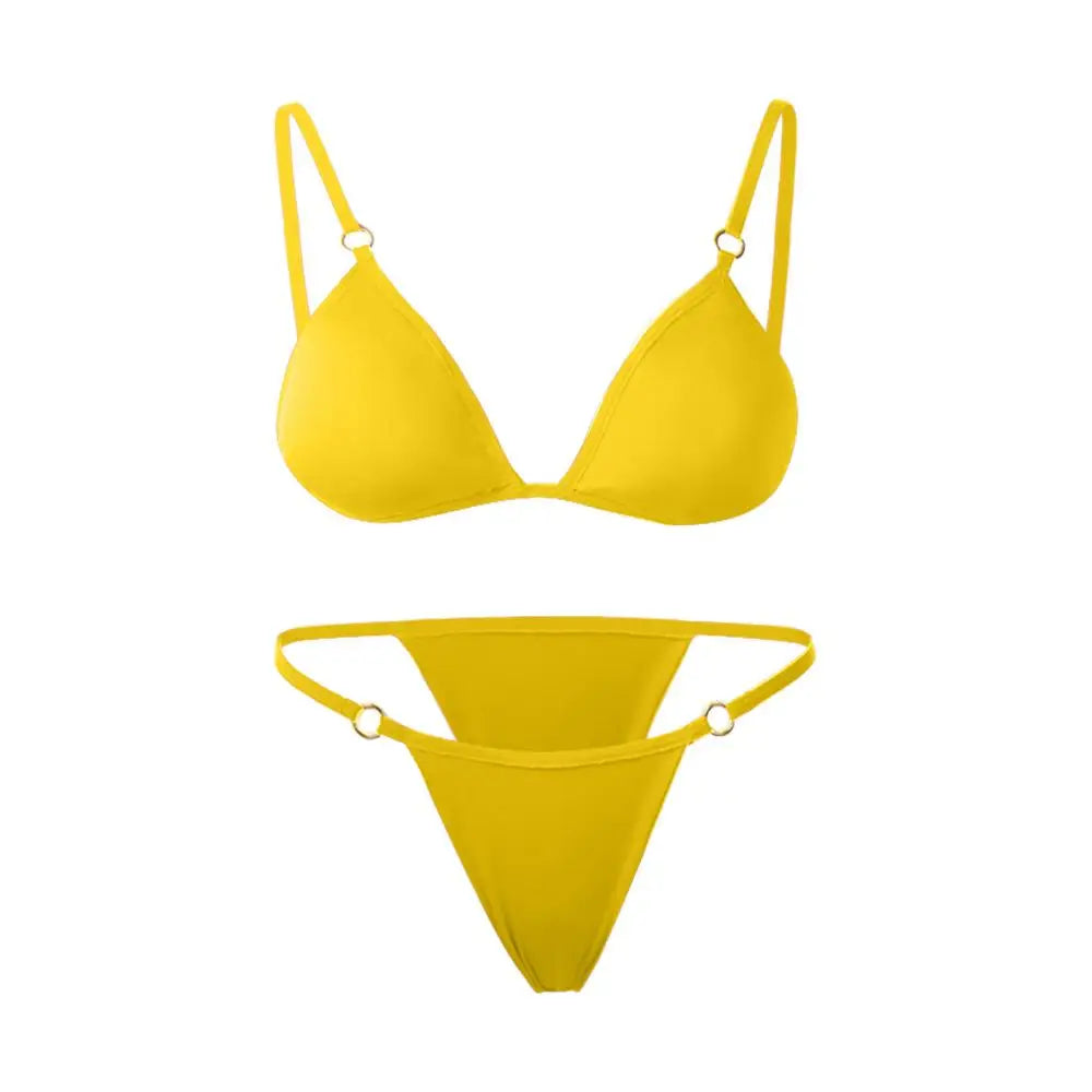 Buckle Split Swimwear