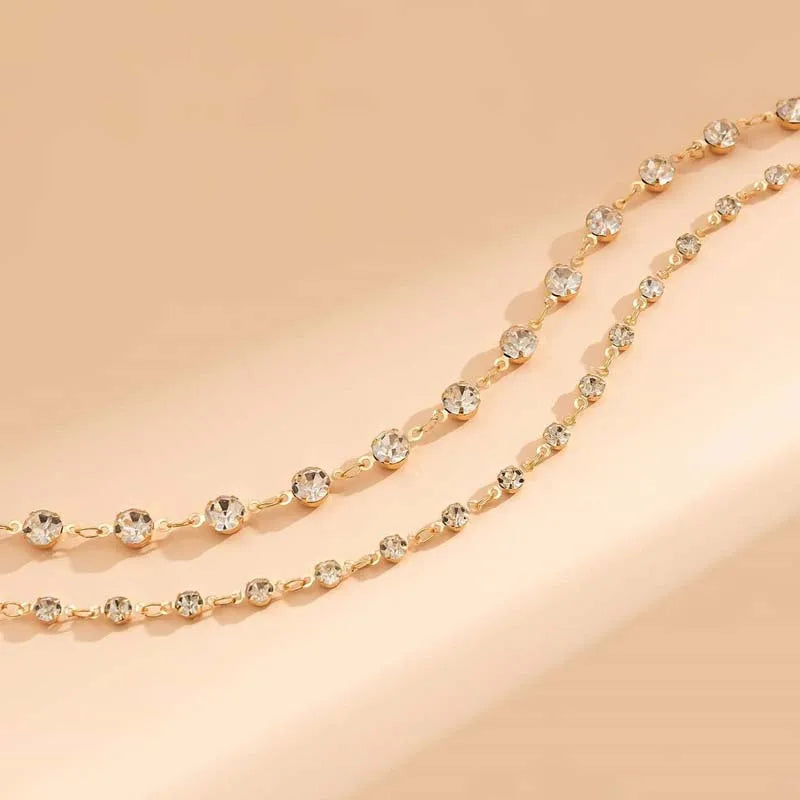 Rhinestone Waist Chain