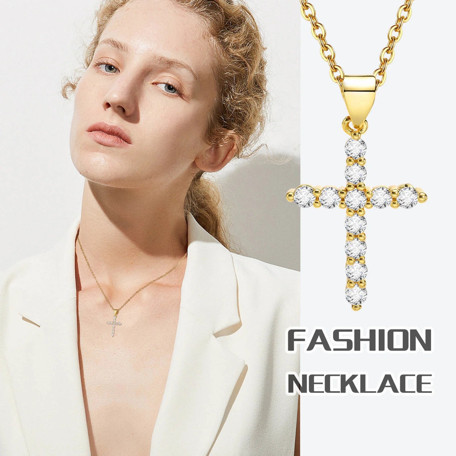 Cross Pendant Necklace