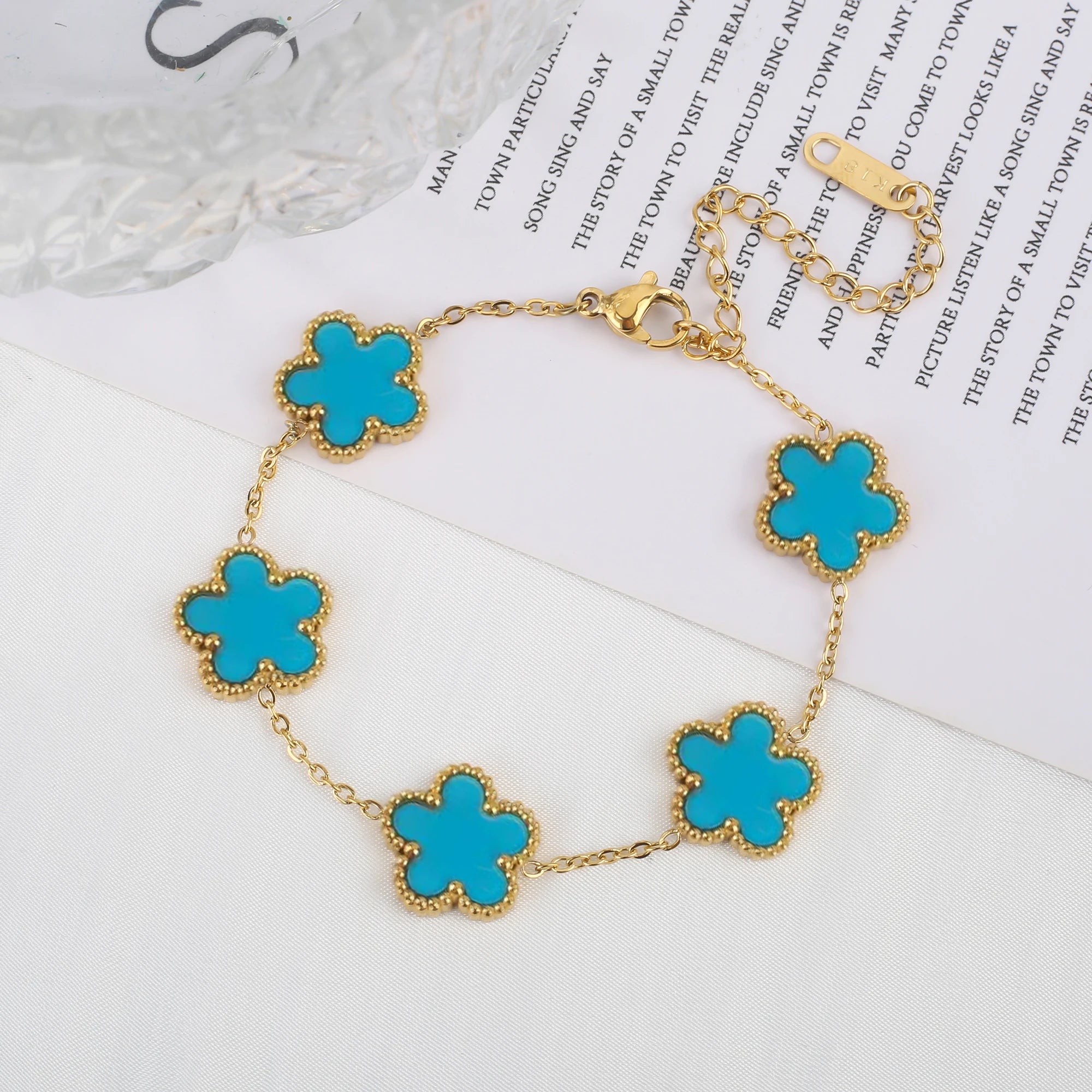 Leaf Flower Bracelets
