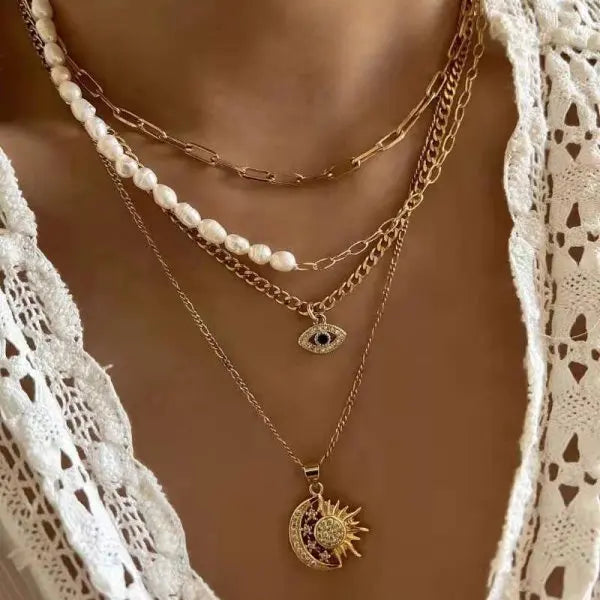 Charm Clavicle Neckalace