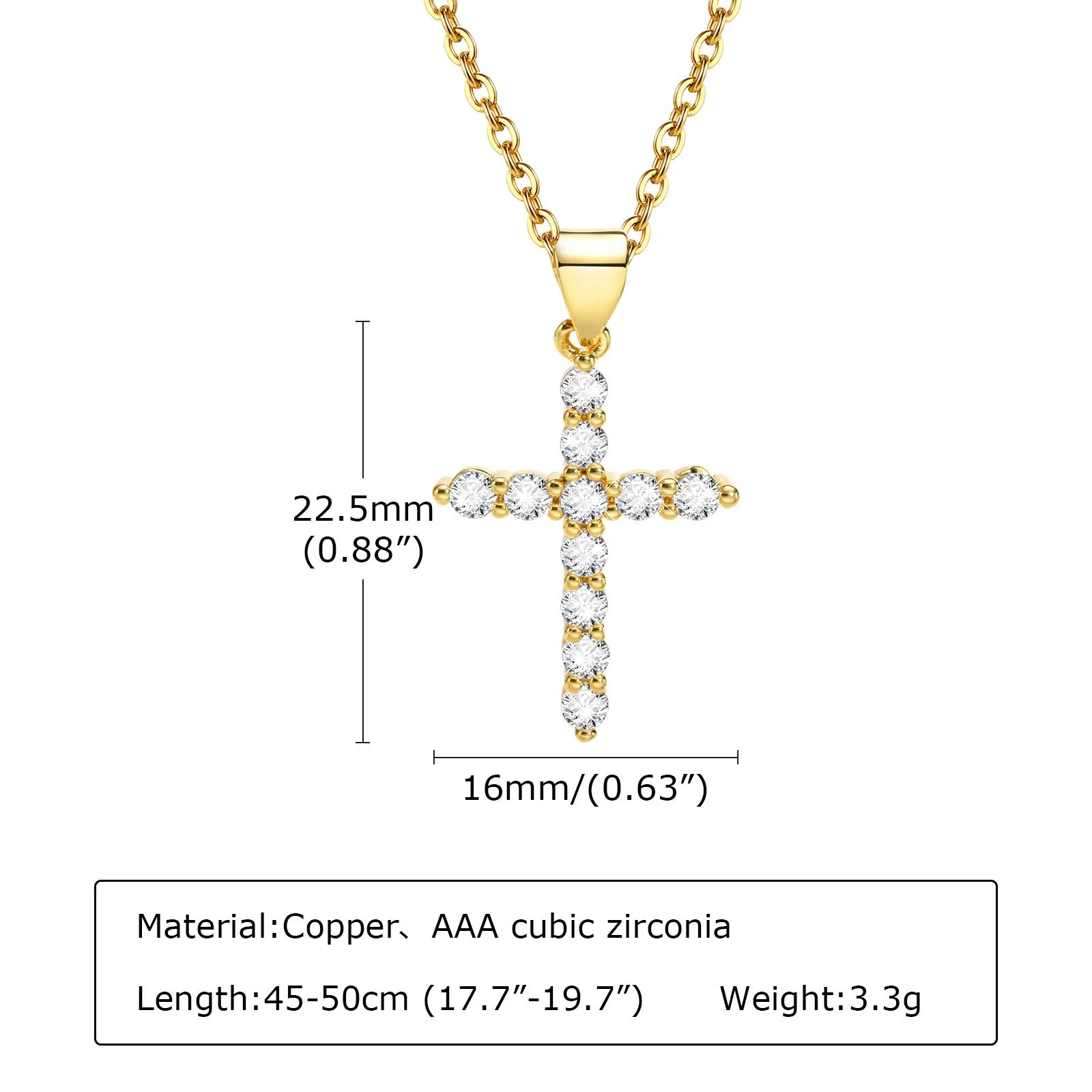 Cross Pendant Necklace
