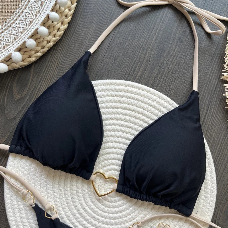 Lace-up Swimsuit