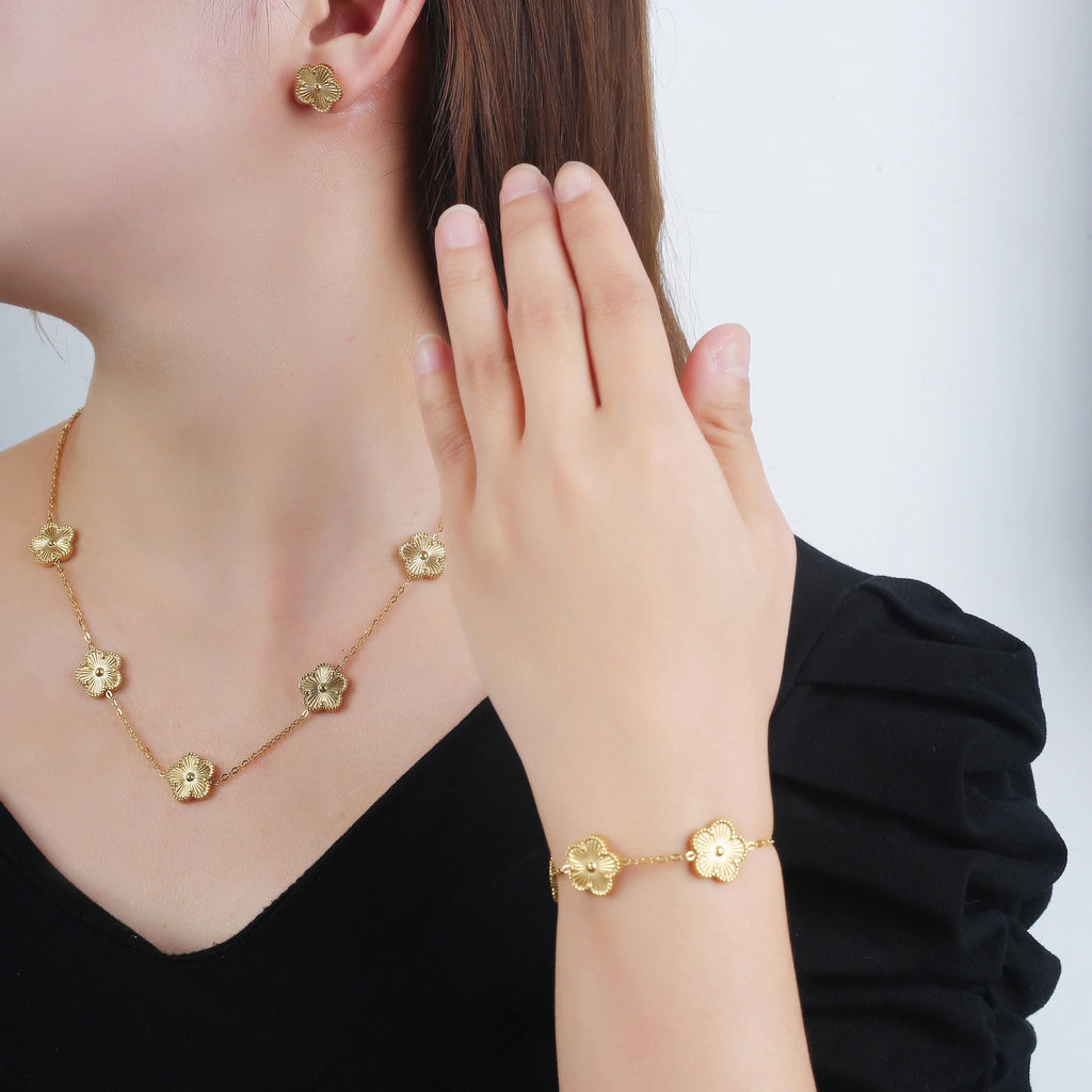 Leaf Flower Bracelets