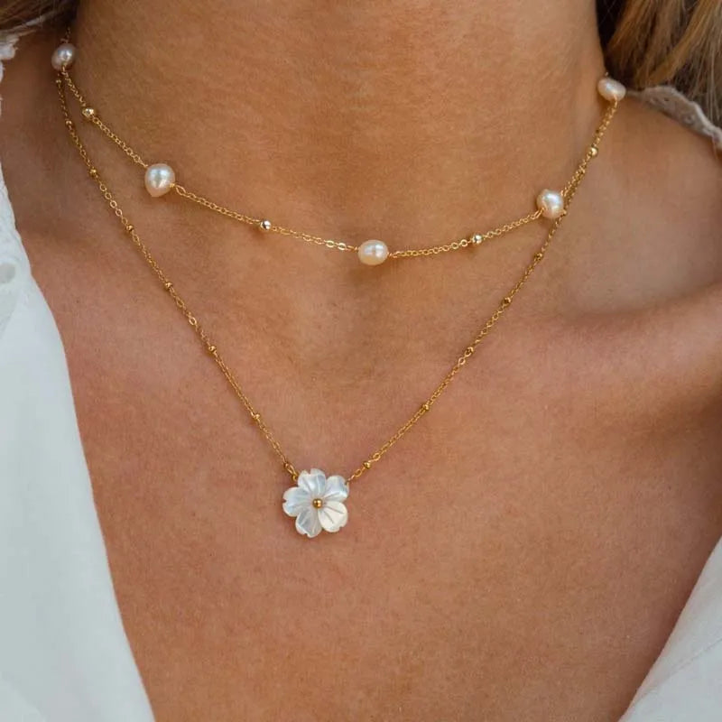 Flower Neckalace