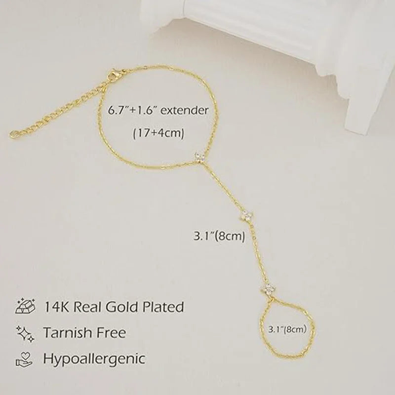 Chain Ring Bracelet