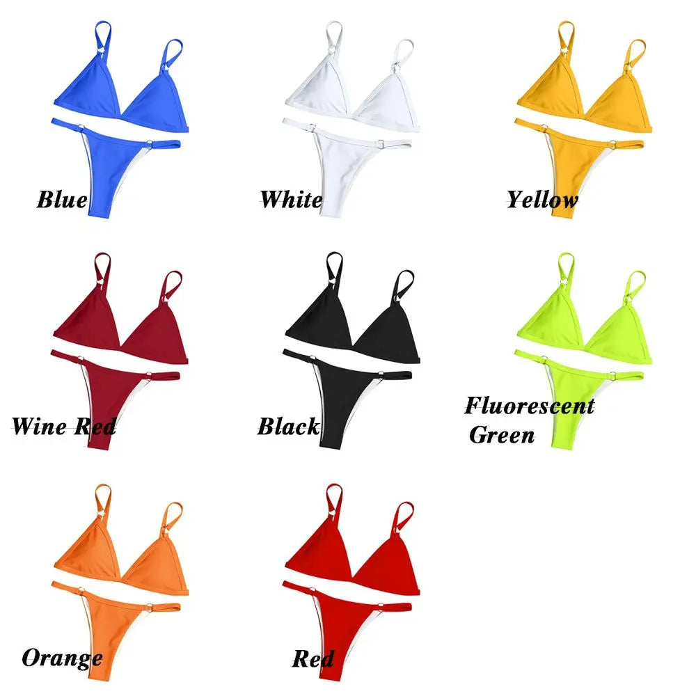 Buckle Split Swimwear