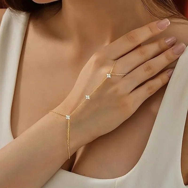 Chain Ring Bracelet