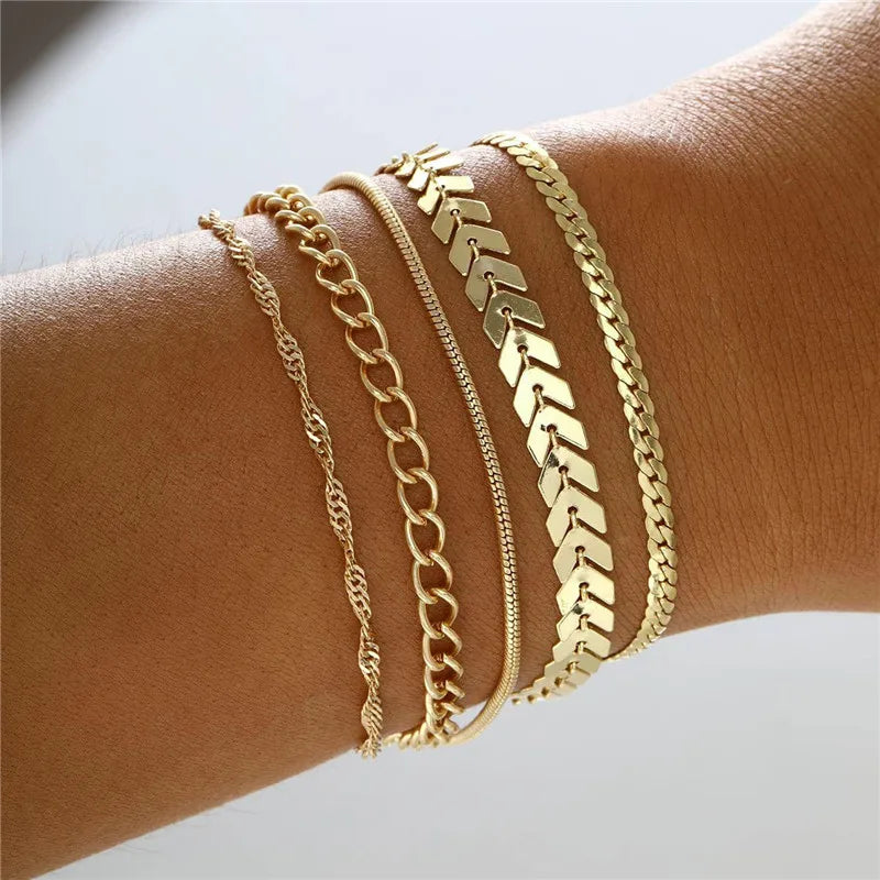 Gold Bracelets