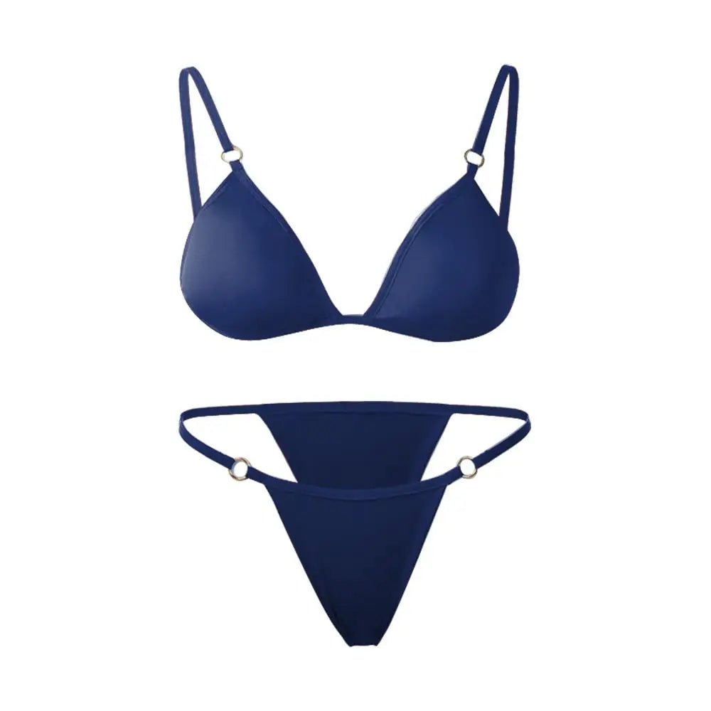 Buckle Split Swimwear
