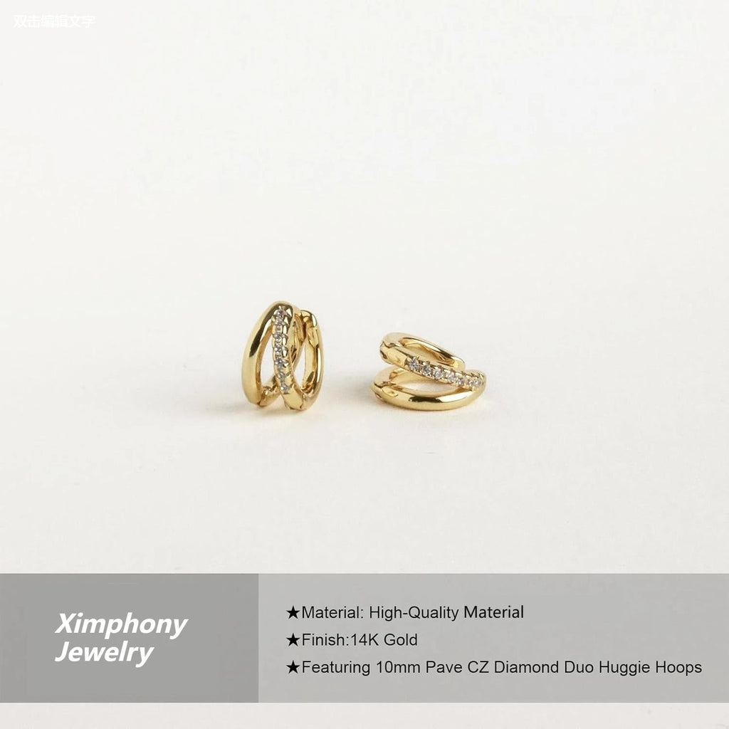 Gold Hoop Earrings