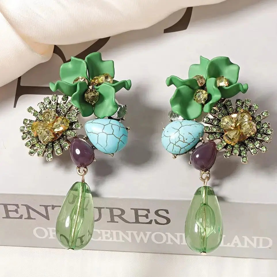 Drop Long Earrings