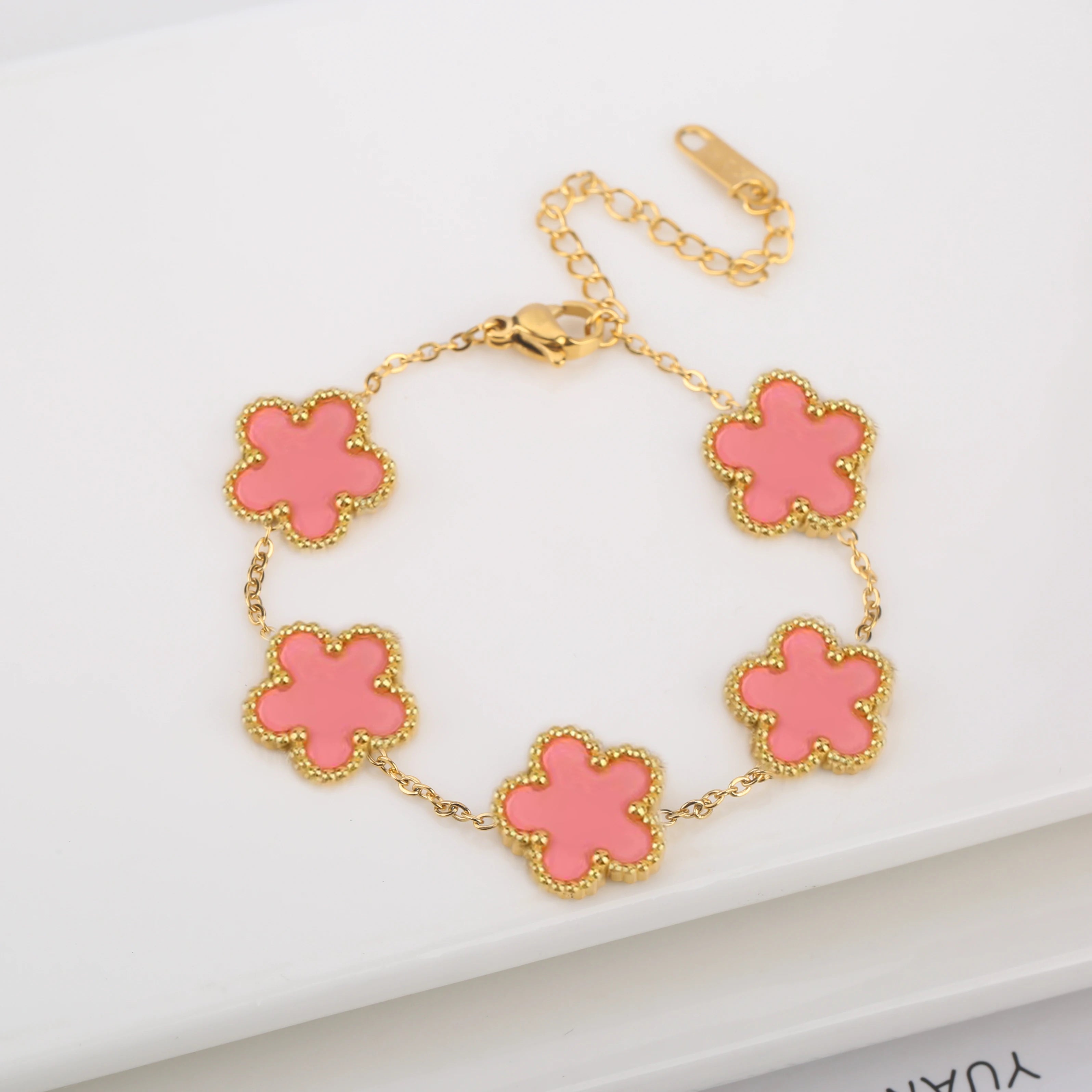 Leaf Flower Bracelets
