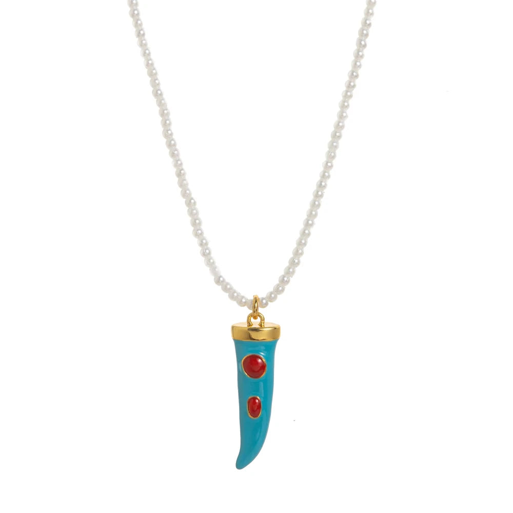 chili bead necklace