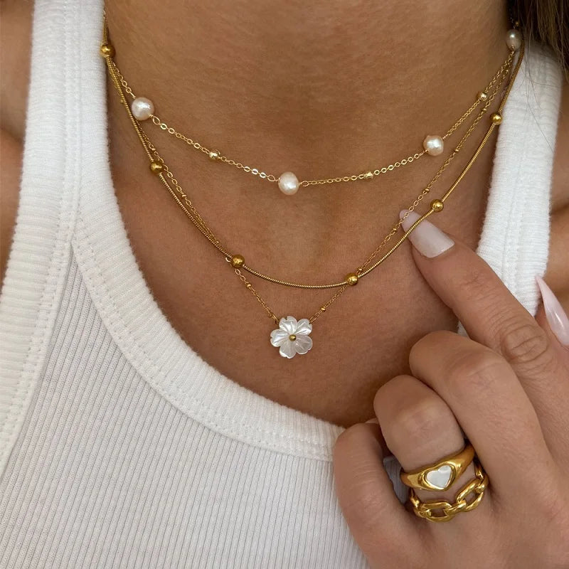 Flower Neckalace