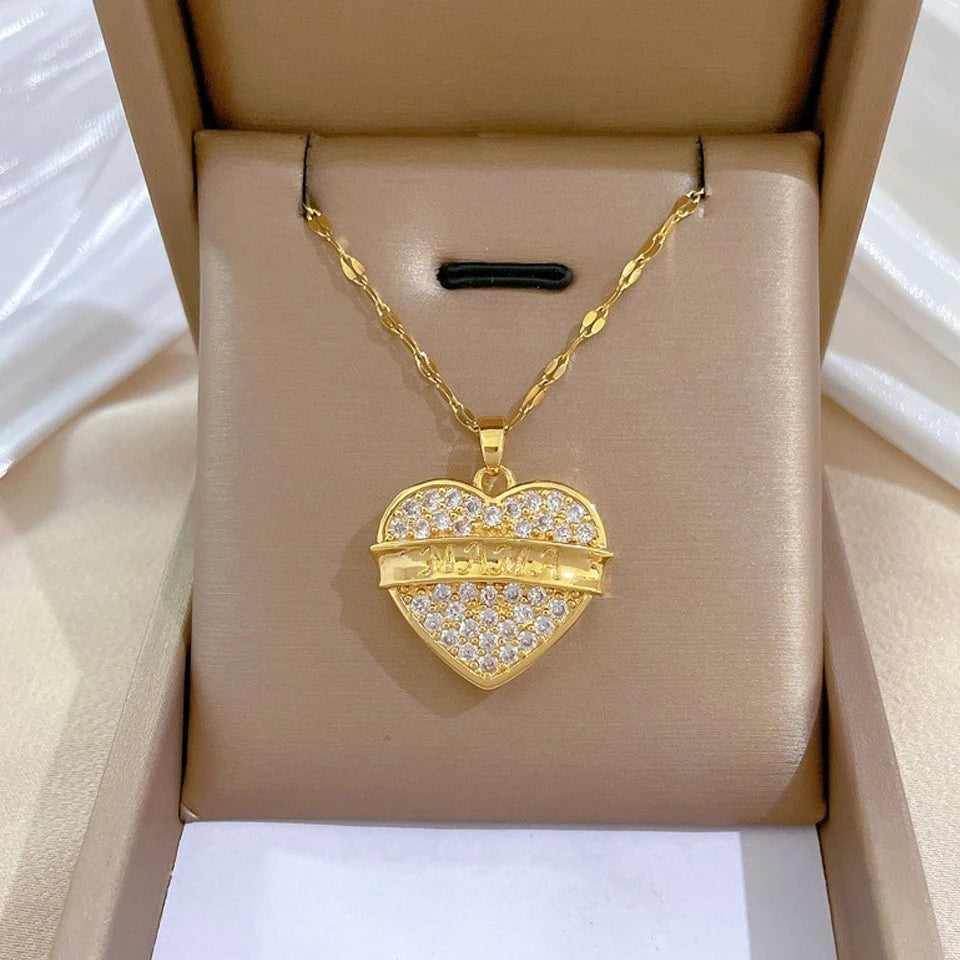 Trendy Heart Neckalace