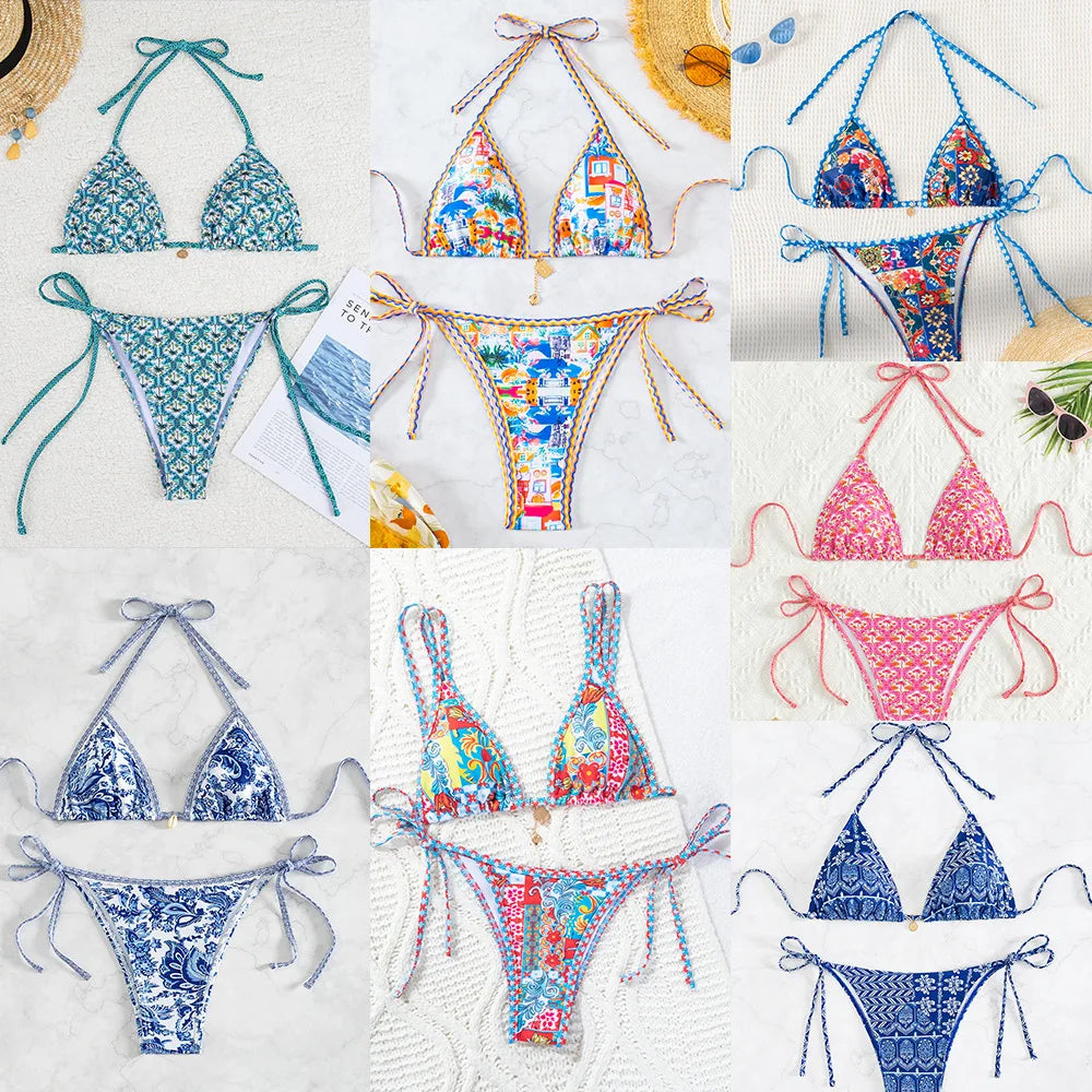 Triangle Bikini Set