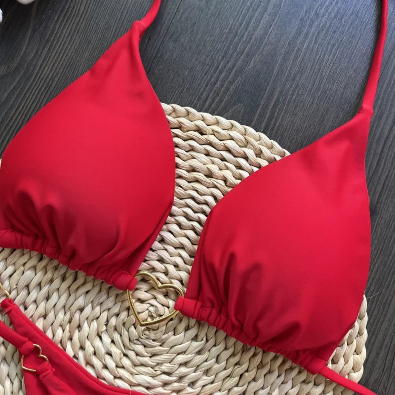 Lace-up Swimsuit