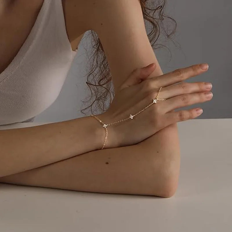 Chain Ring Bracelet