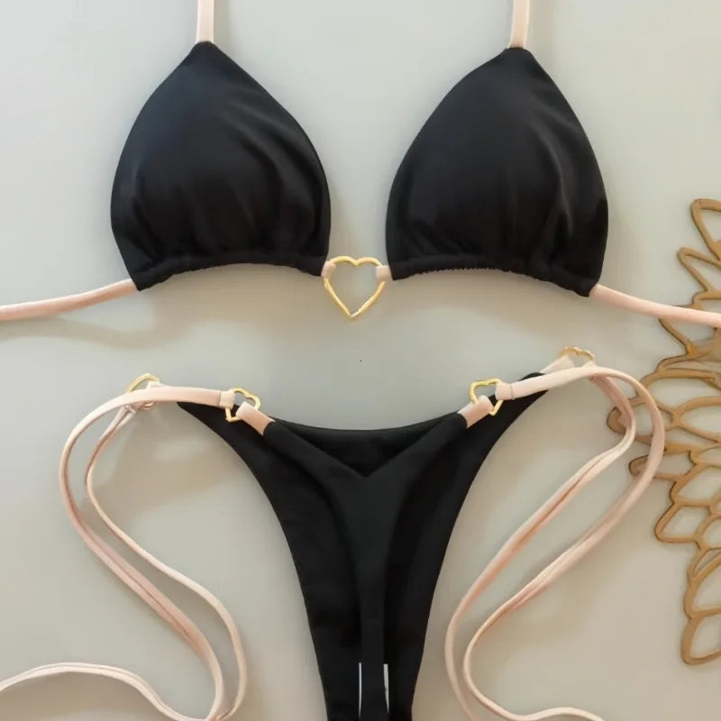 Lace-up Swimsuit
