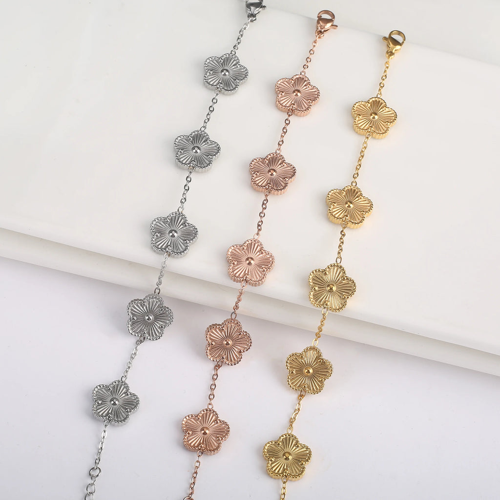 Leaf Flower Bracelets