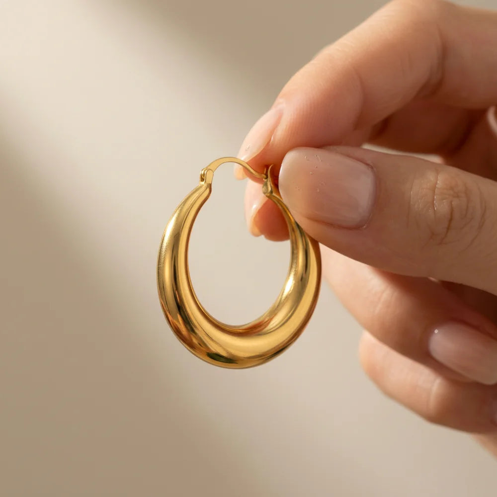 Circle Hoop Earrings