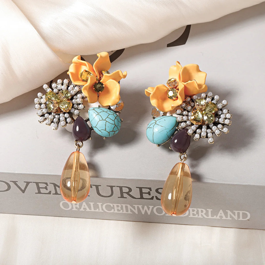 Drop Long Earrings