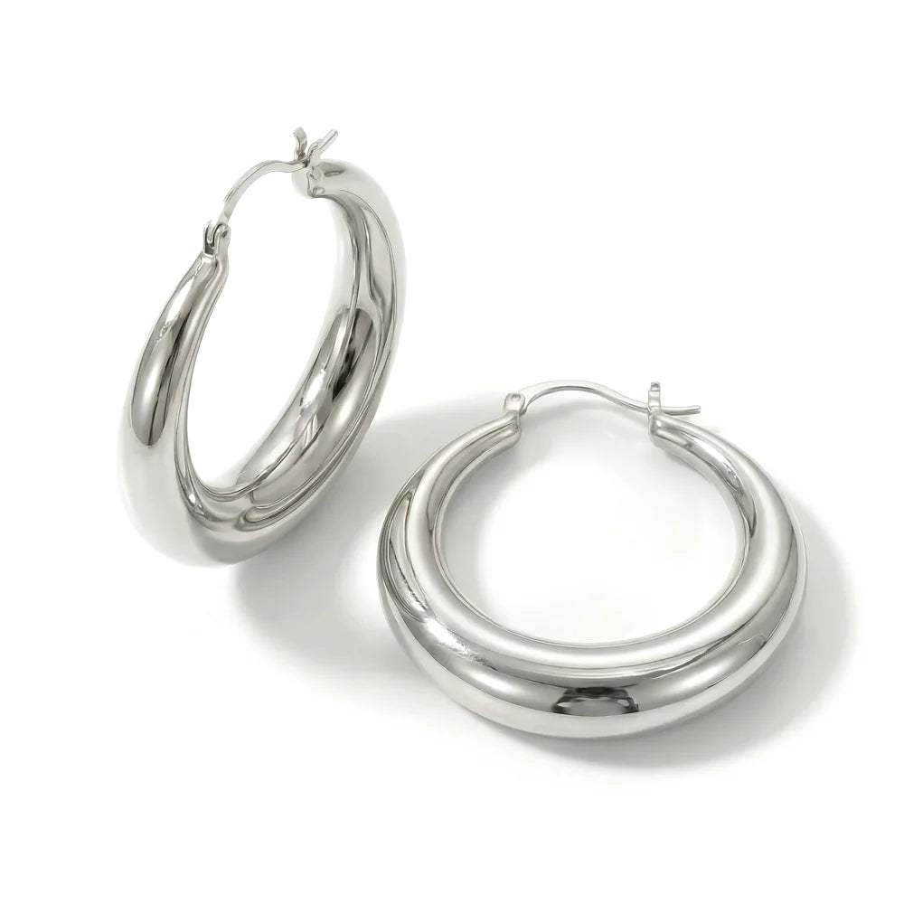 Circle Hoop Earrings