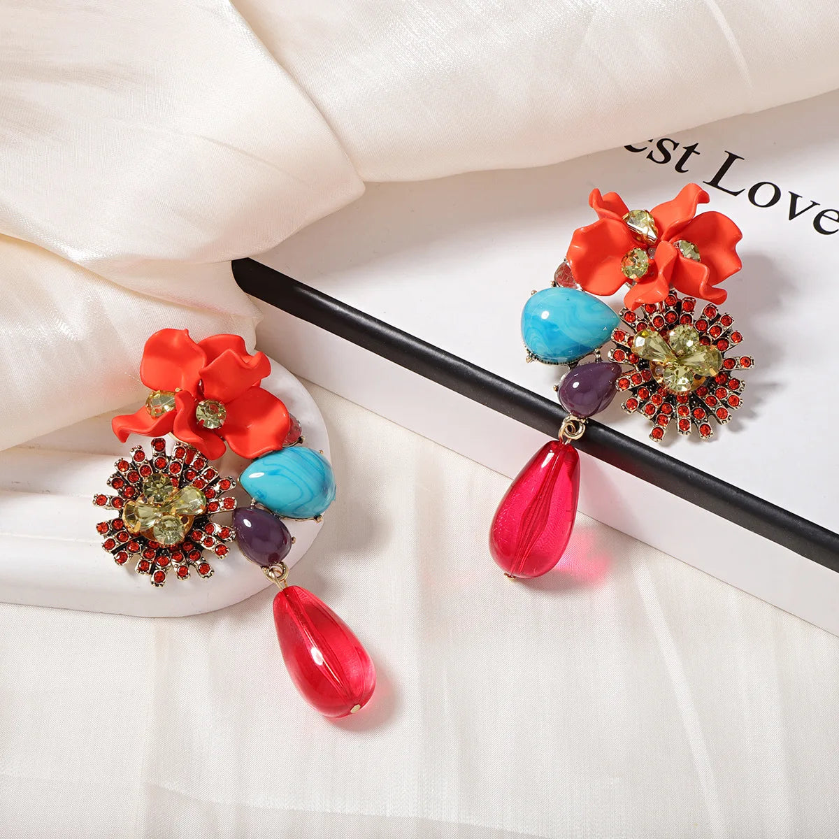Drop Long Earrings